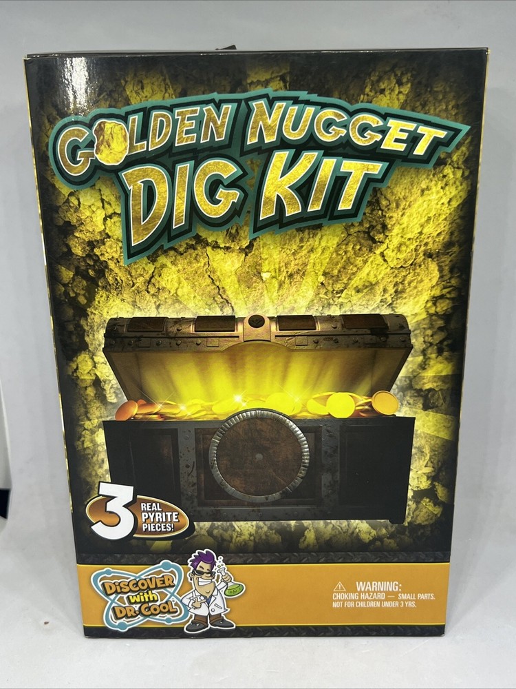 Discover With Dr. Cool Golden Nugget Dig Kit