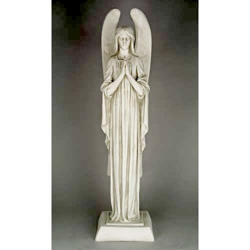 Somber Angel statue 40"