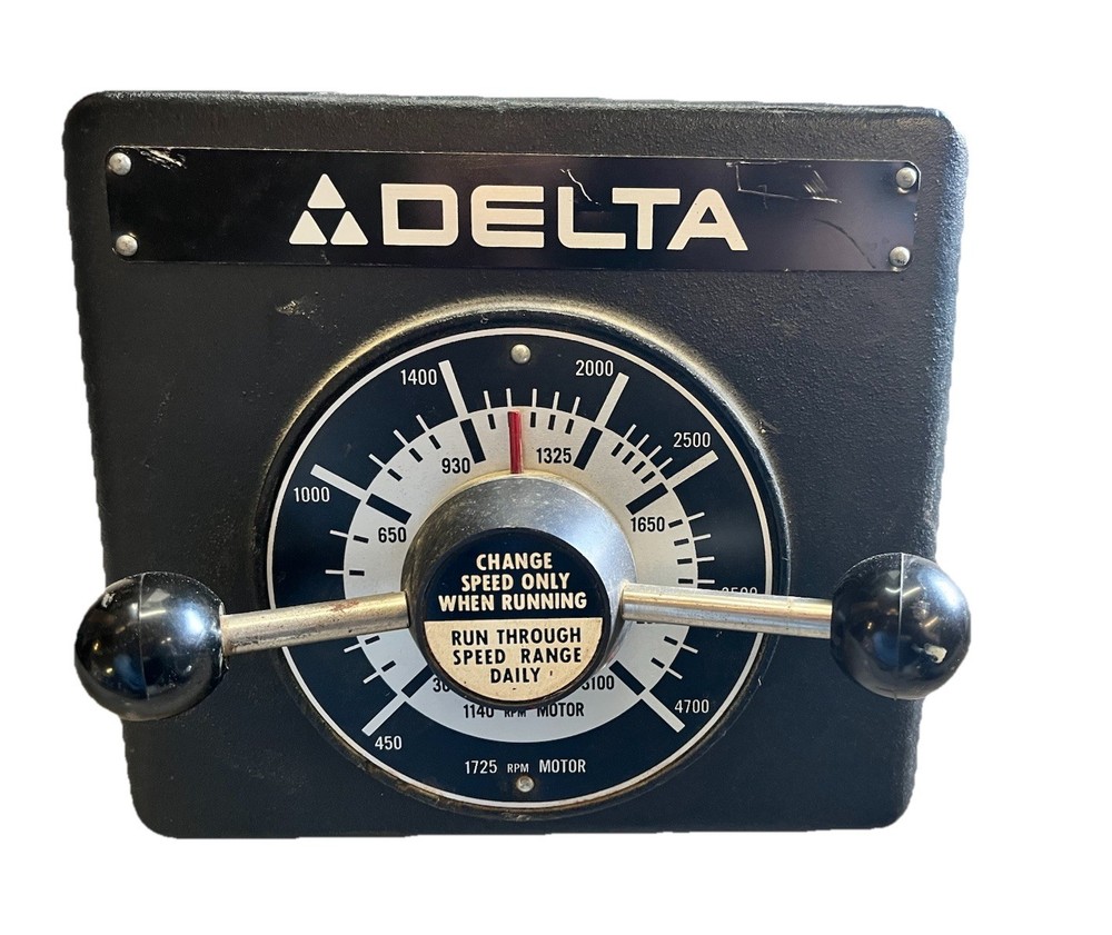 Delta Drill Press Variable Speed Control Panel Dial Assembly