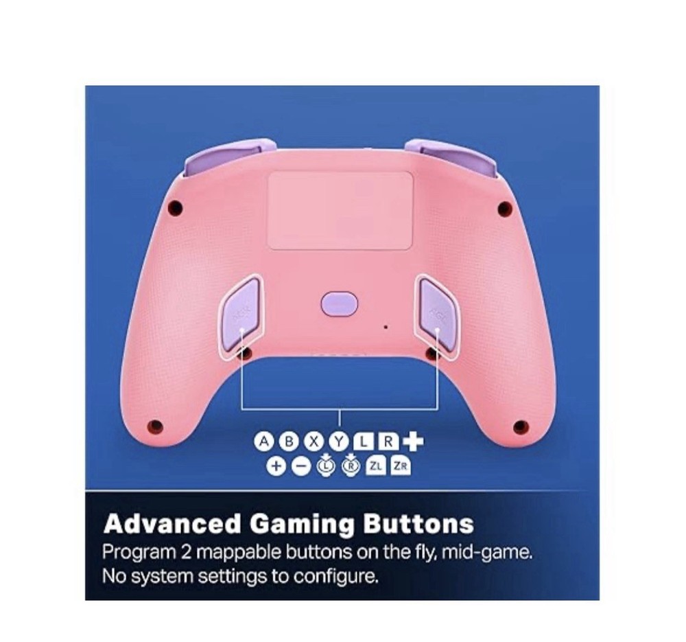 PowerA Advantage Wireless Controller Nintendo Switch 2 Kirby Puff Hall Effect