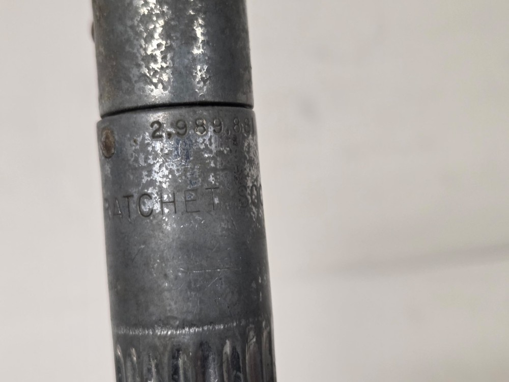 Vintage Ratchet Socket Screwdriver