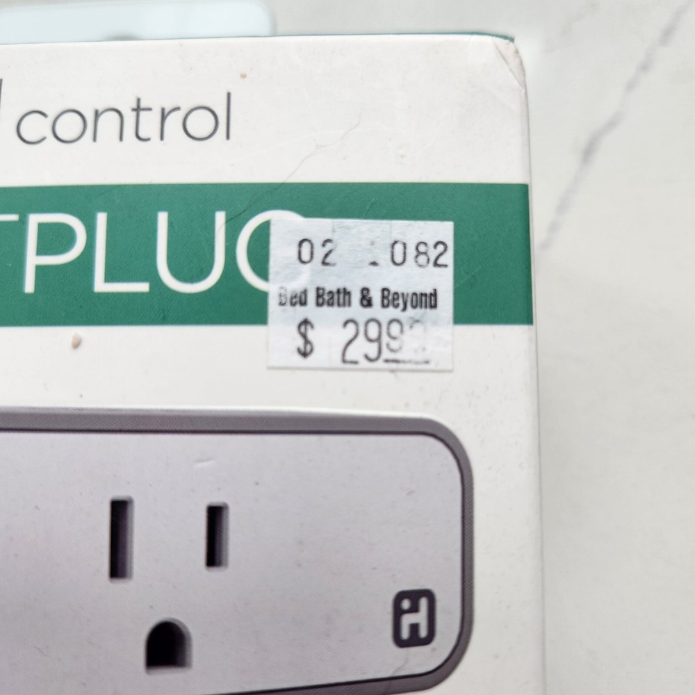 iHome Wi-Fi Control Smart Plug ISP6X Apple Homekit
