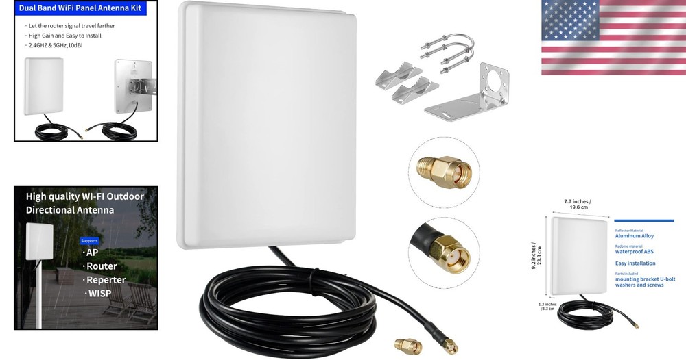 Directional Panel Antenna for Video Surveillance