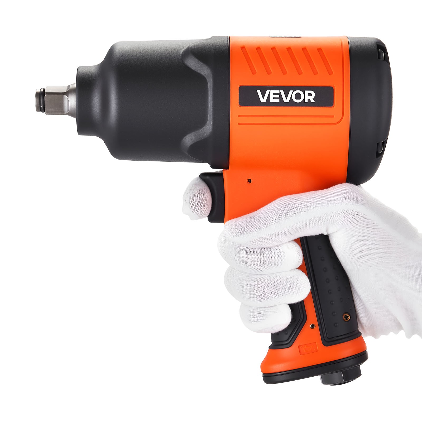 VEVOR Air Impact Wrench 1/2" Drive Pneumatic Impact Gun Up to 1100ft-lbs 4-Speed