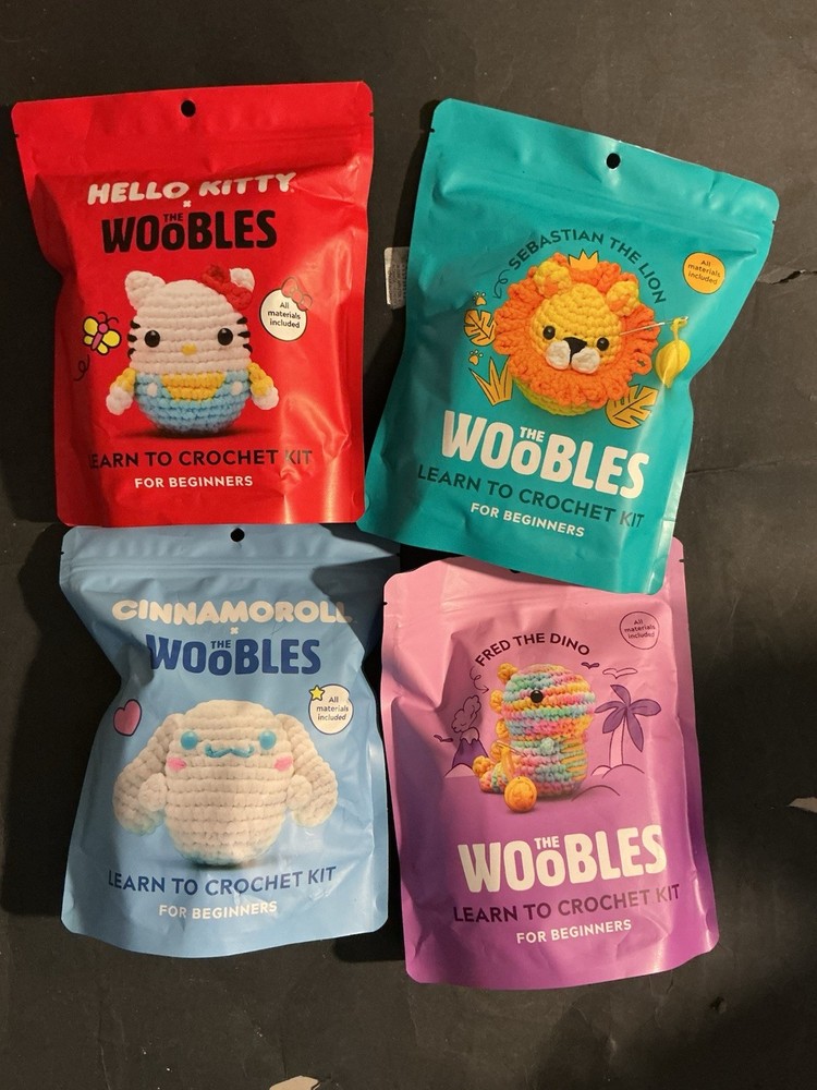 The Wobbles Crochet Kit For Beginners Set#2