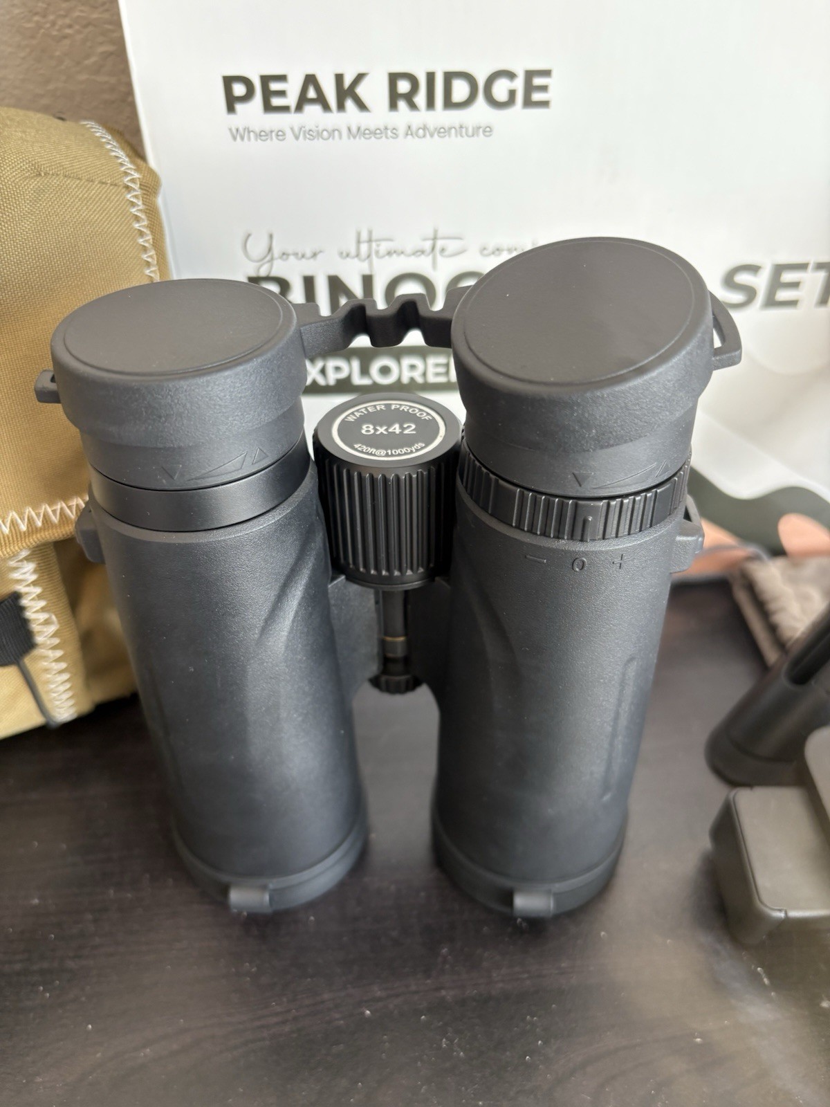 Peak Ridge Binocular Set. Explorer Pro. 8x42. New In Box. Waterproof.