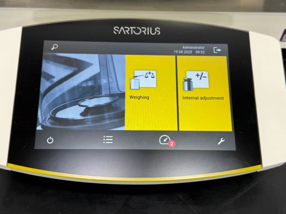 Sartorius Cubis MCA11201S Digital Scale