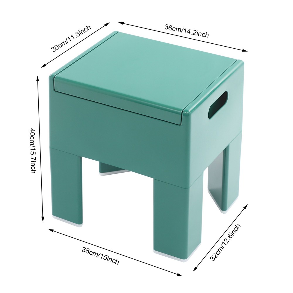 Multifunctional End Table Small Side Table for Bedroom Dorm and Small Spaces