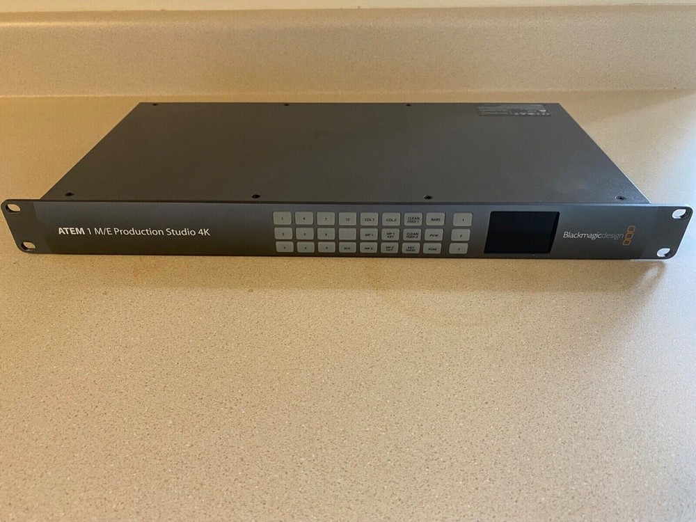 Blackmagic Design ATEM 1 M/E Production Studio 4k Switcher 
