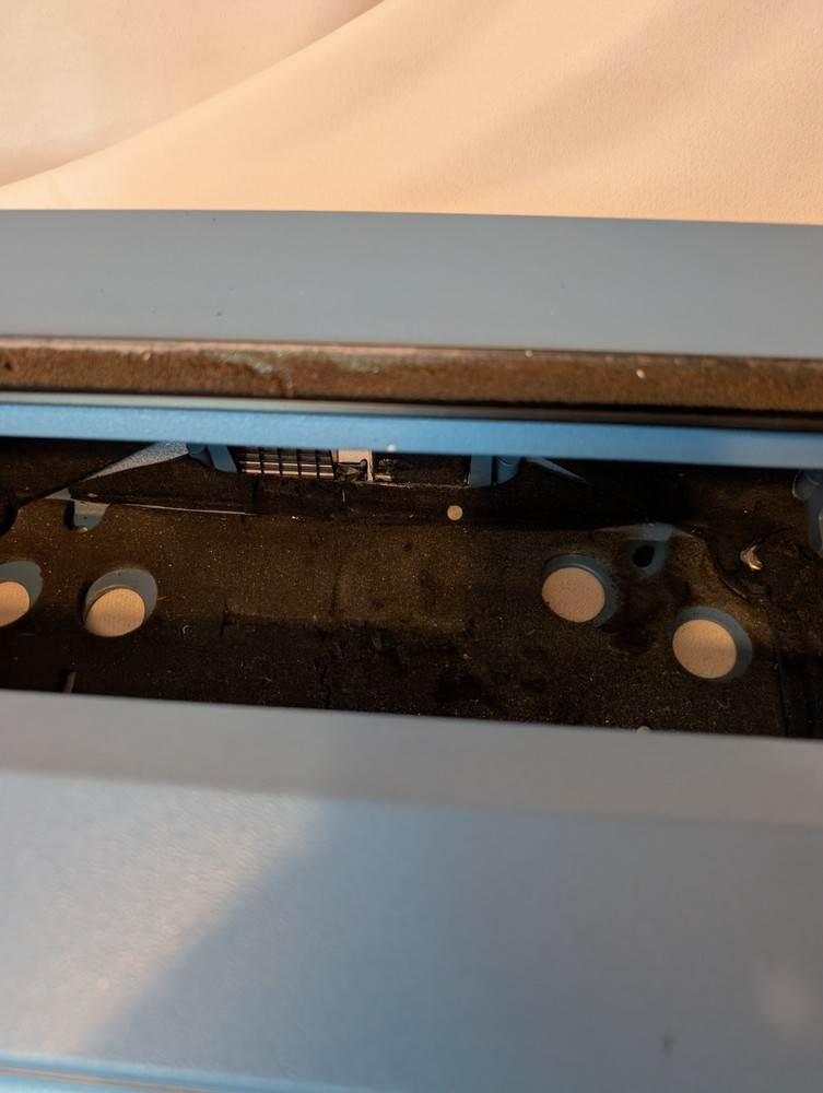 IBM Selectric Typewriter II EMPTY Case shell Blue PARTS ONLY