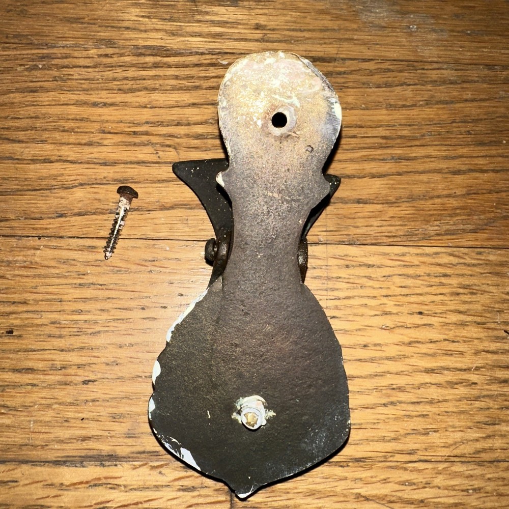 Vintage Victorian Brass Hand Door Knocker