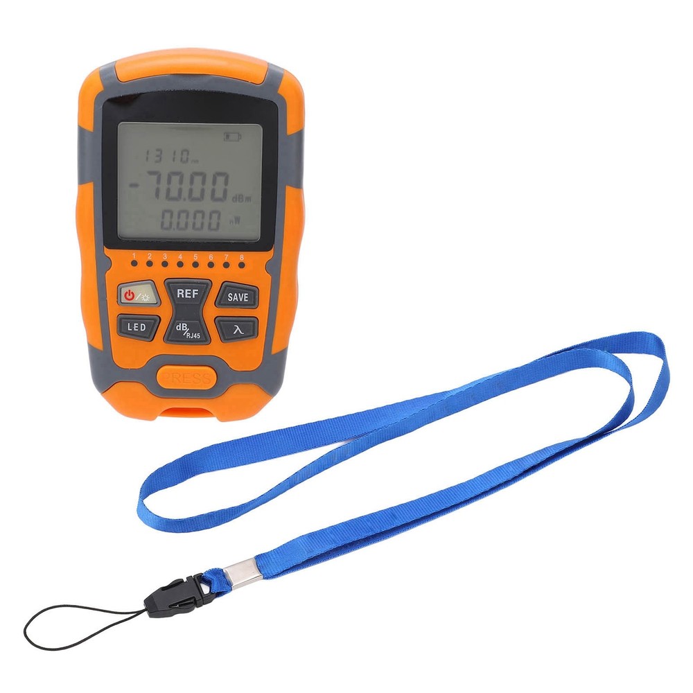 Mini Optical Power Meter Portable Optical Fiber Cable Tester Multimeter With