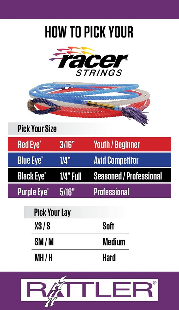 Bl Racer Calf String - Small Medium Hard