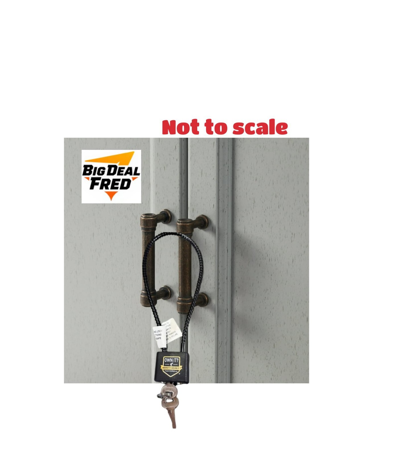 GUN LOCK Regal Firearm Cable Lock 2 Pack R11SC3 Rifle Shotgun Revolver New