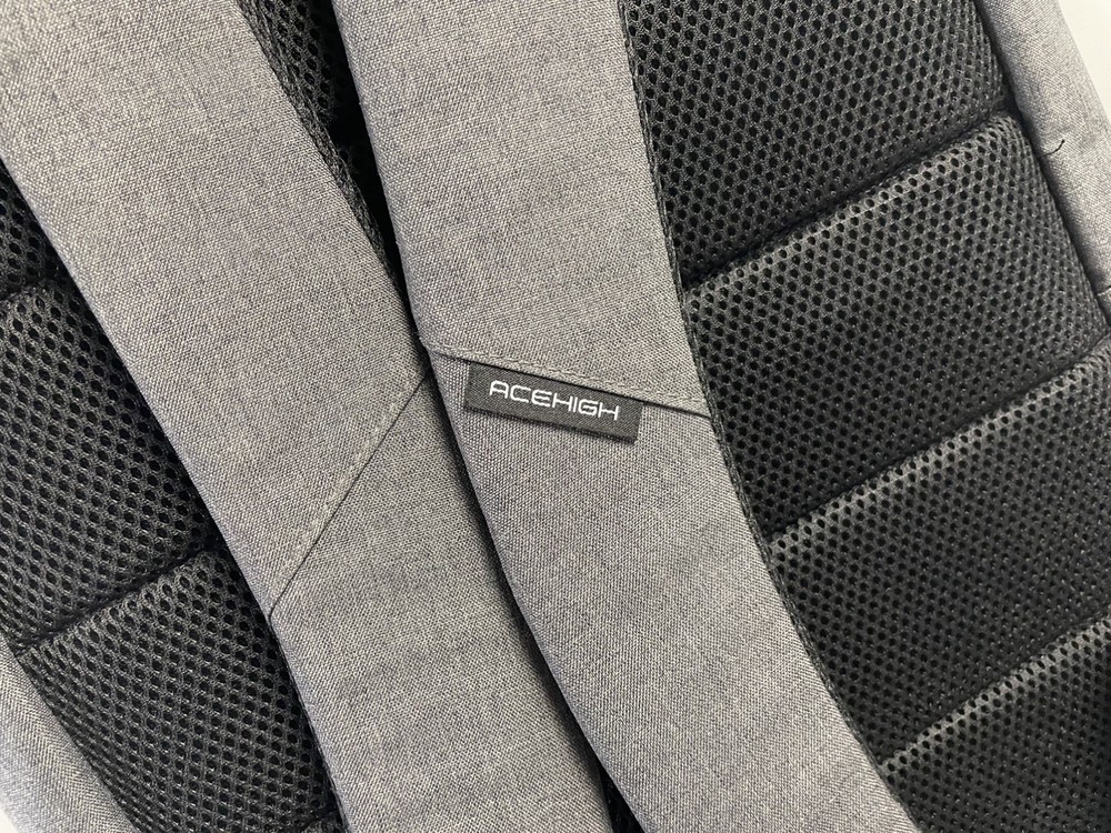 Tiger Analytics Laptop Backpack Gray 13x18 Padded Business Tech Bag