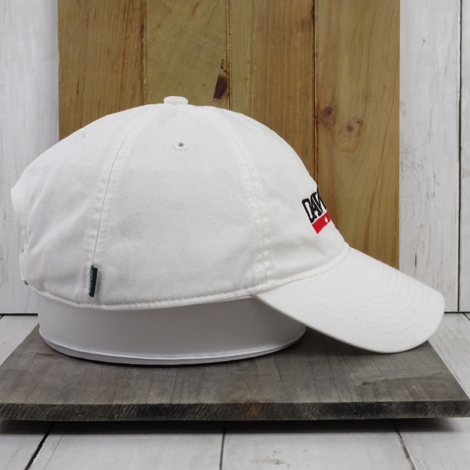 Authentic Vintage Davidson College Strapback Legacy RARE HAT CAP 00S Y2K