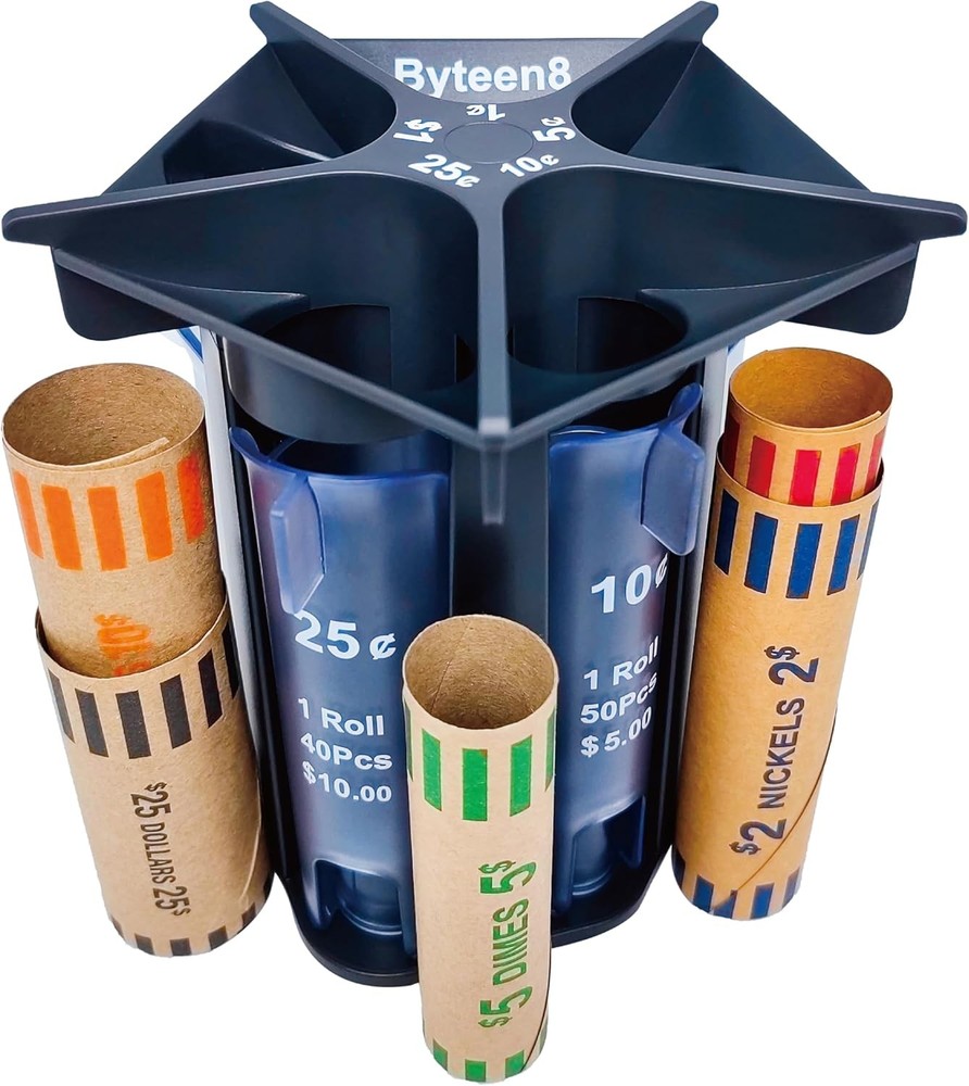 Multi-Function Coin Sorter 5-in-1 Organizer