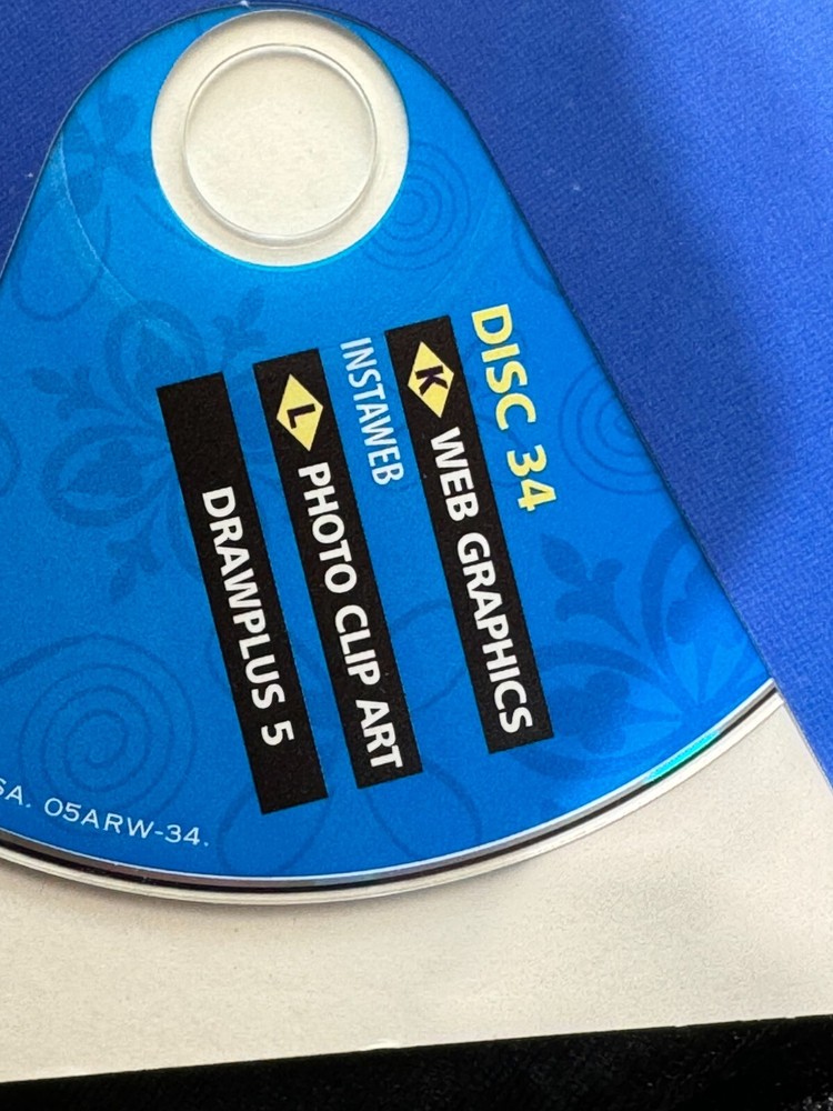 Art Explosion Image Library CD-ROM Media