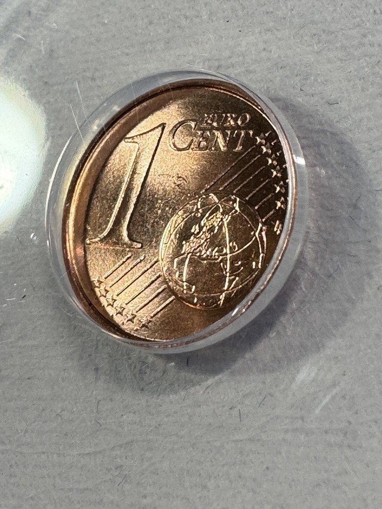 2002 Luxembourg 1 Cent Graded MS 65 RD by ANACS