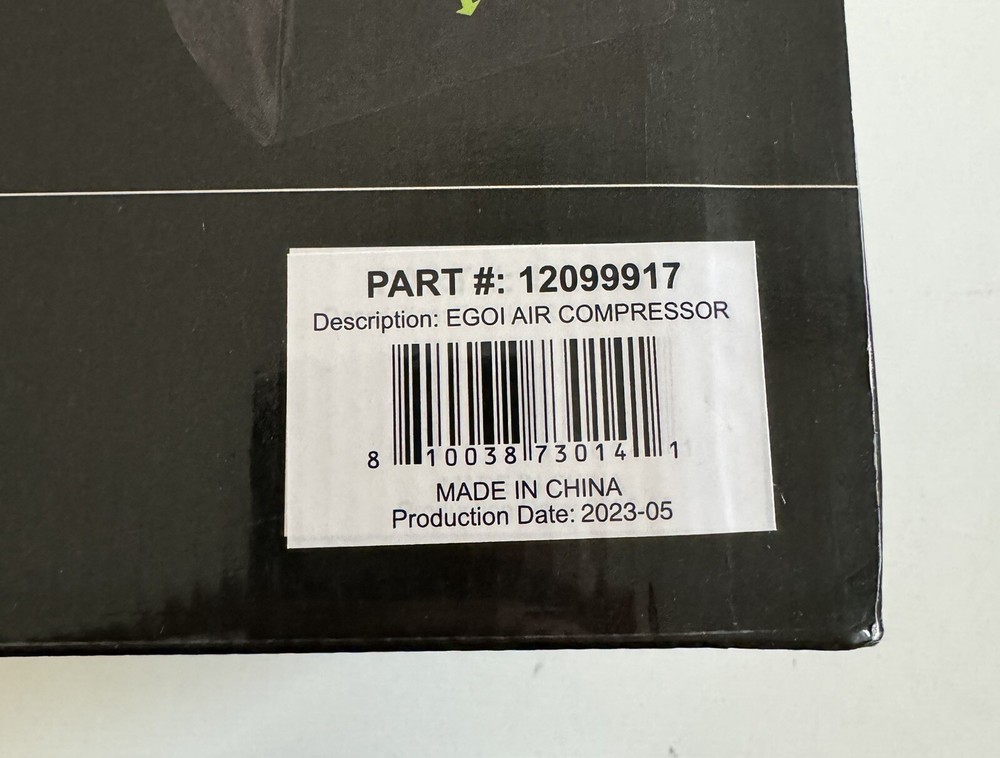 Up Down Air 12099917 Air Compressor