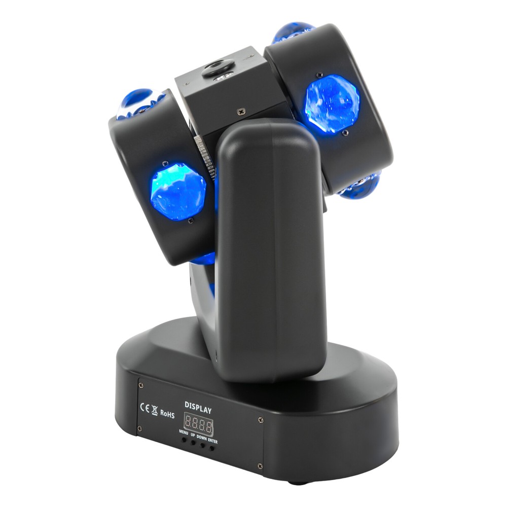 Infinite Rotating Strobe Lights DMX512 Stage Lighting Multi-Effects Party Light