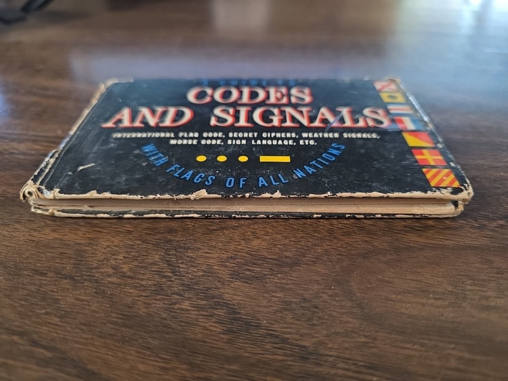 WWII 1942 Codes & Signals Small Book