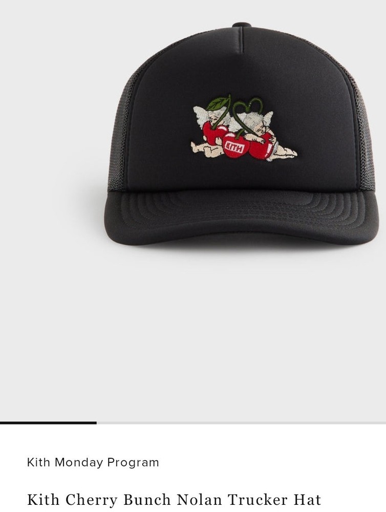 Kith Cherry Bunch Nolan Trucker Hat (*New)