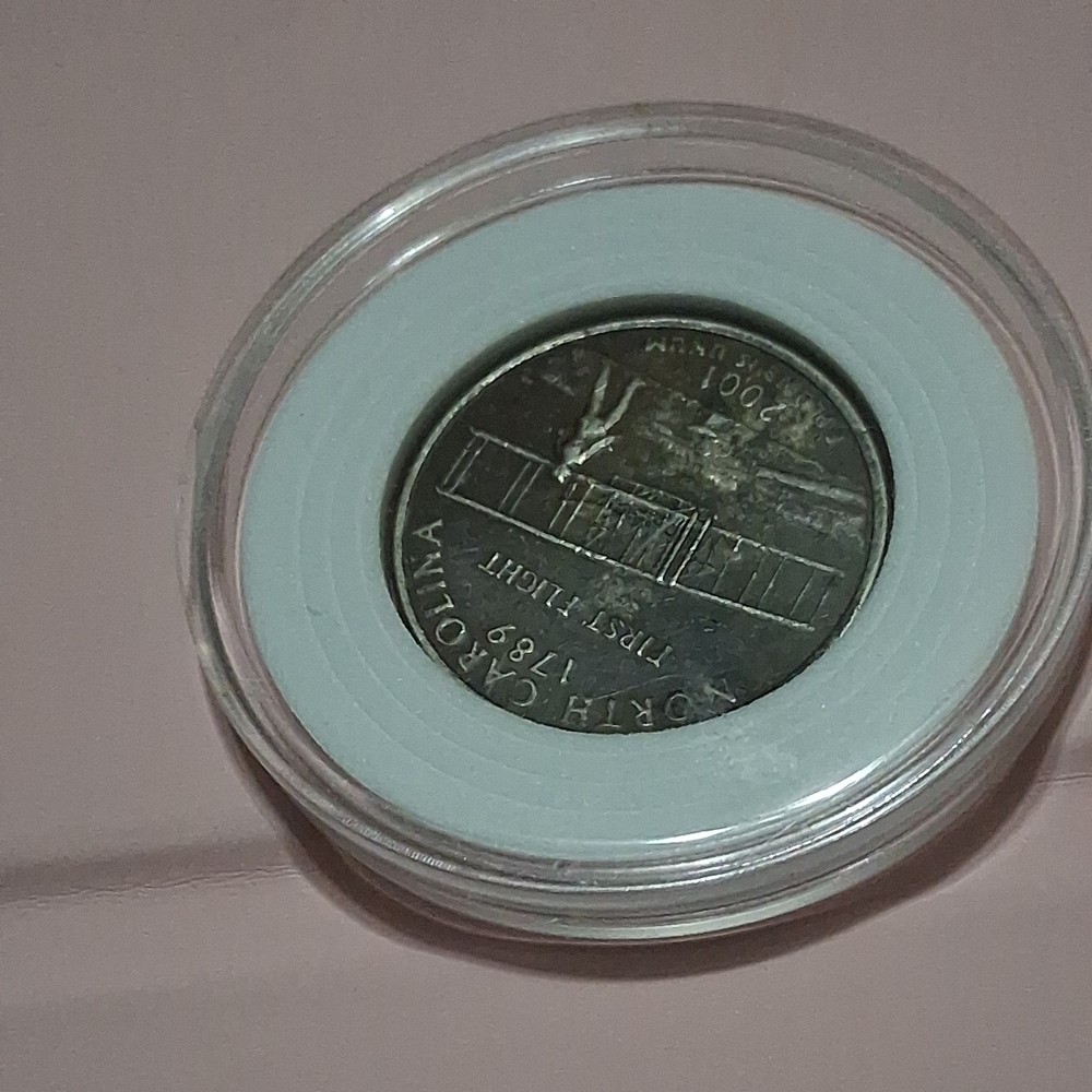 Copper Strike Quarter 2001 Coin Error