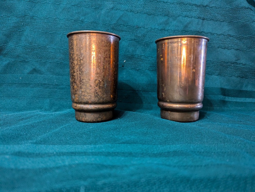 Copper Cup Set & Core Napkin Holder