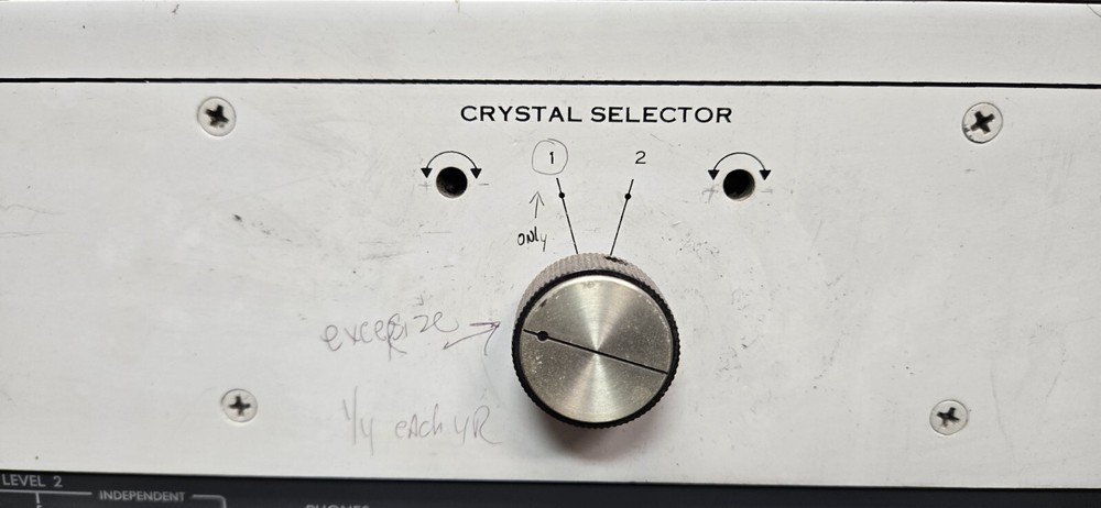 Vintage Collins 310W-1 Radio Broadcast Exciter, Working on 1270 AM