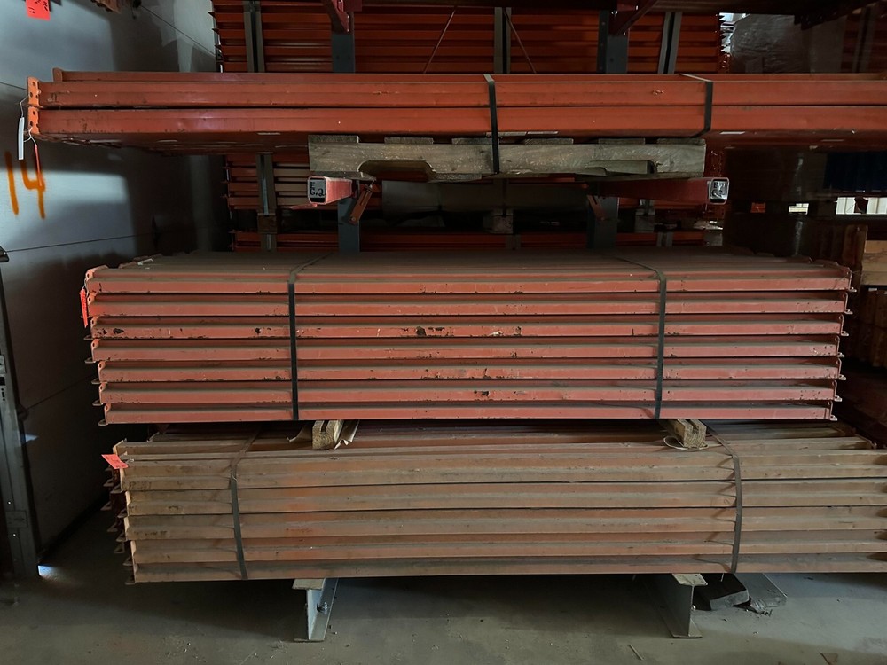 100" x 5" Pallet Racking Teardrop Beams