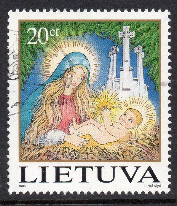 LITHUANIA USED 1994 Christmas