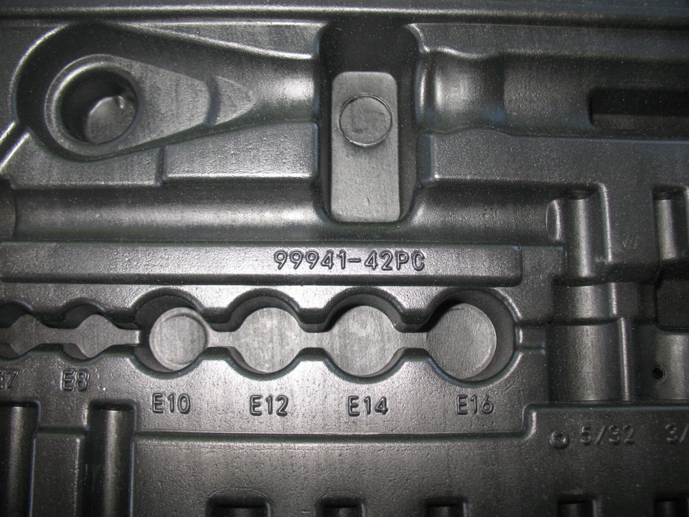 NEW EMPTY CRAFTSMAN 42 pc SOCKET WRENCH SET *EMPTY CASE* 99941 - NEW