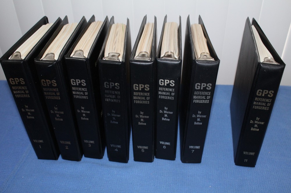 Germany Philatelic Society Reference Manual Forgeries Bohne 8 Vol BlueLakeStamps