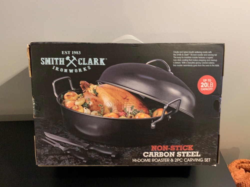 Roaster & 2pc Carving Set