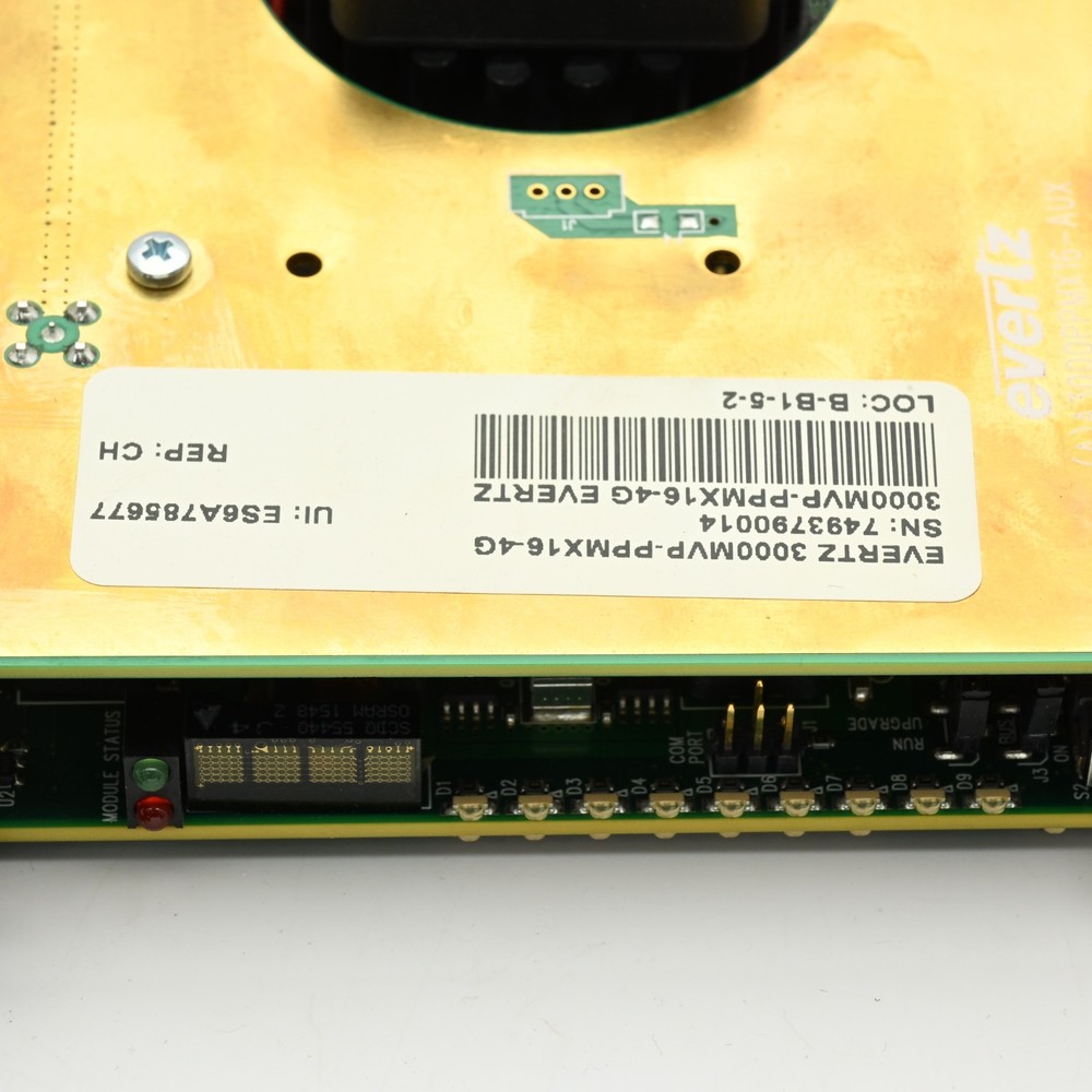 Evertz 3000MVP-PPMX16-4G & 3000GO Multi Output Display Processor Multiviewer