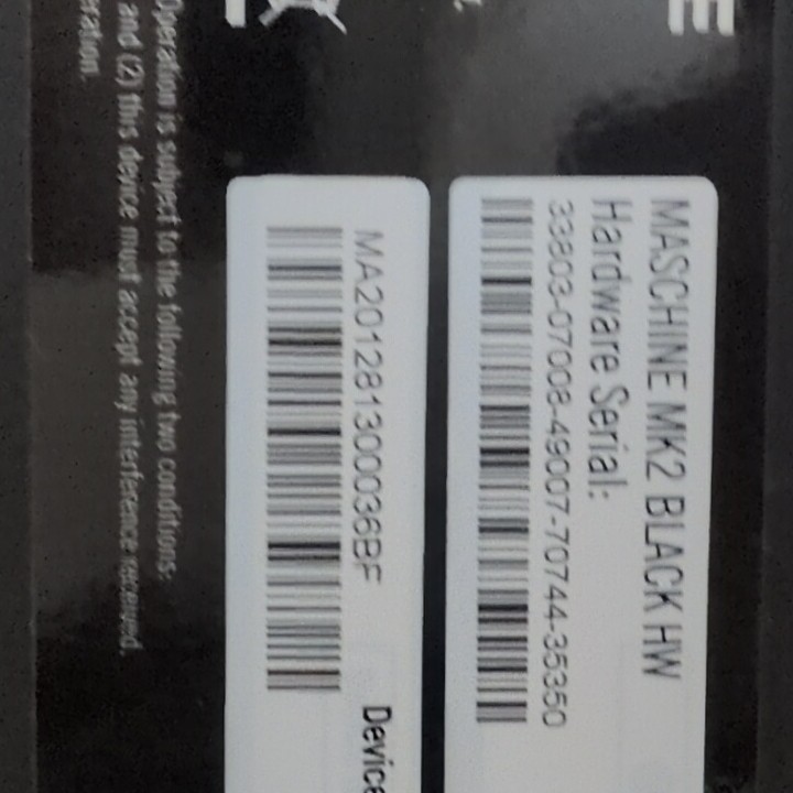 Native Instruments Maschine MK2 Red Digital Sampler & Sequencer, 16 Pad Triggers