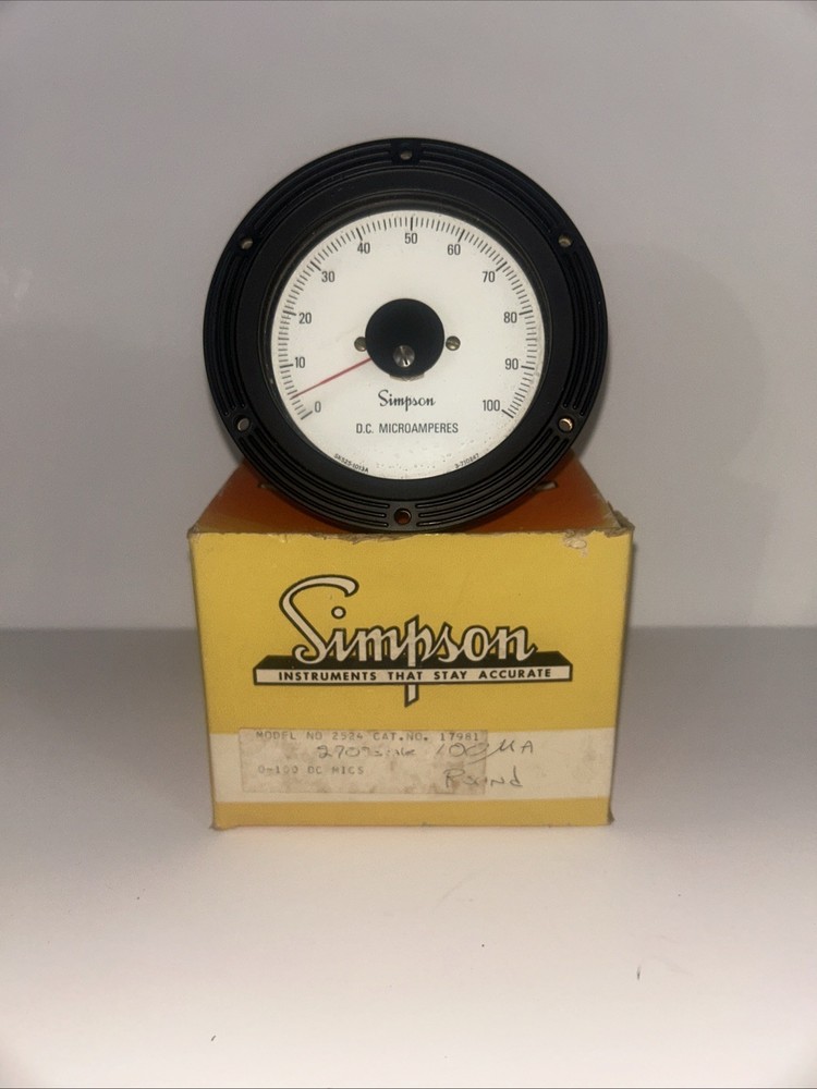 Simpson DC Microspheres Model: 2524 Cat. No. 17981 (Round)
