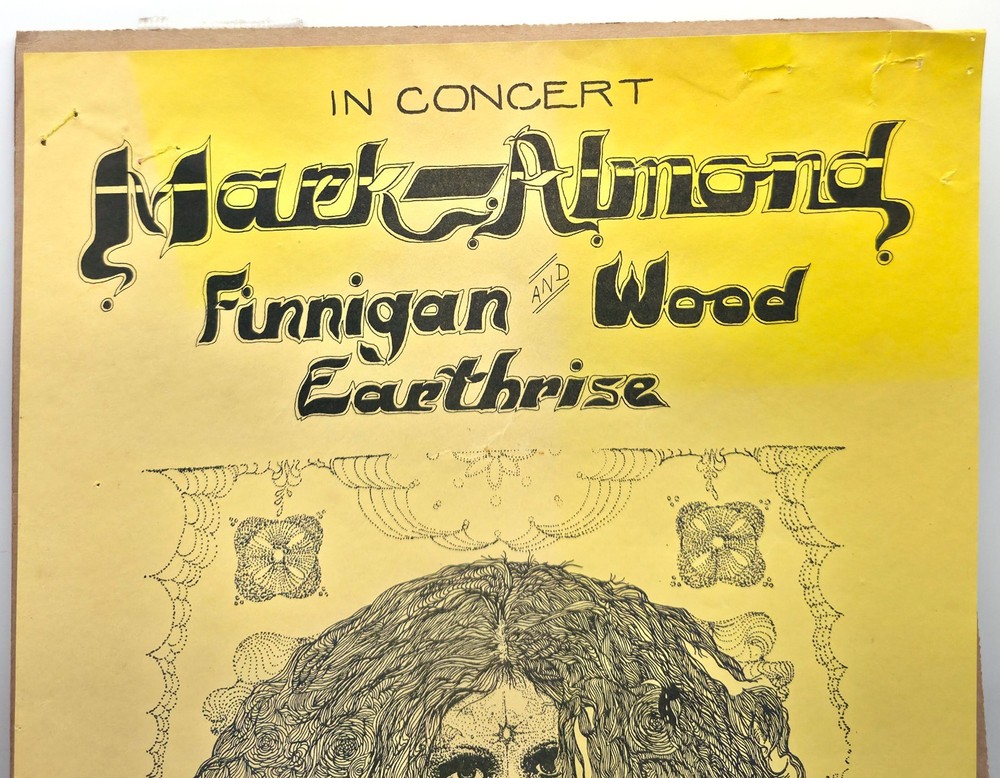 Mark-Almond Handbill Finnigan & Wood Resurrection Cabaret San Francisco 1972