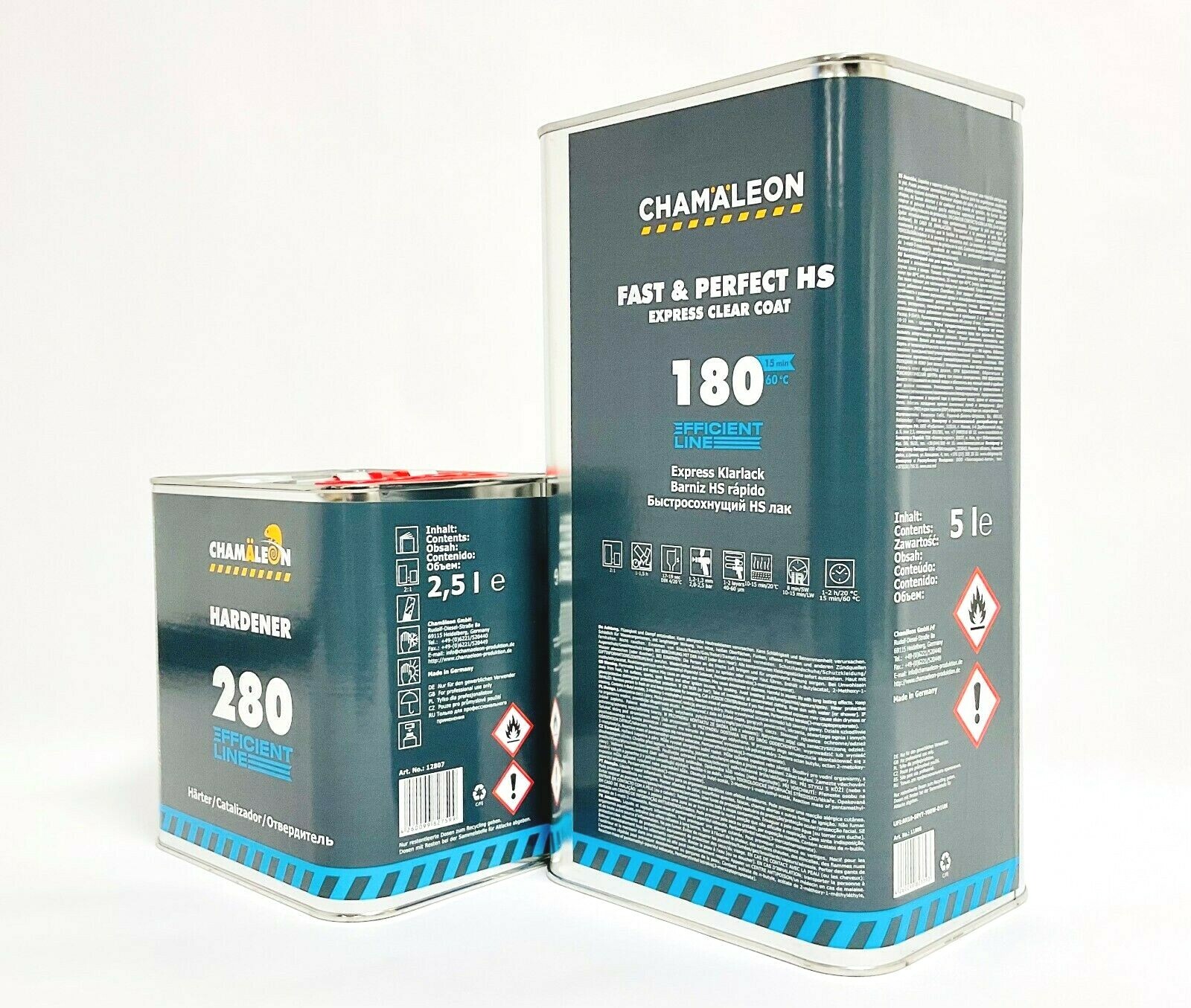 180 FAST & PERFECT Chamaleon HS Express Clear Coat 58% High Gloss 4.2 VOC 7.5L