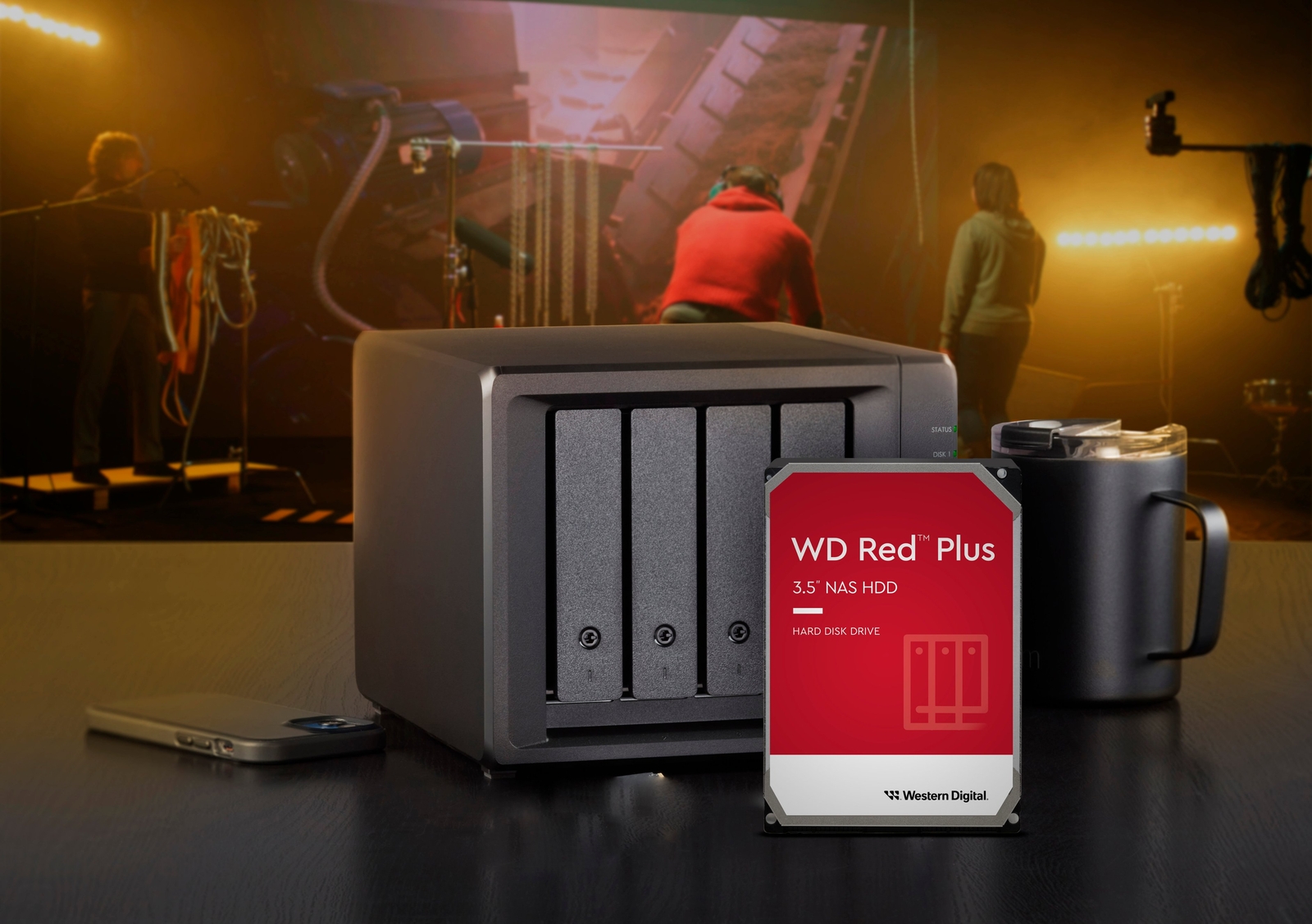 WD - Red Plus 8TB NAS Internal Hard Drive