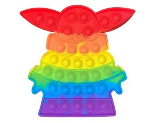Fidget Popper Sensory Toy, Rainbow
