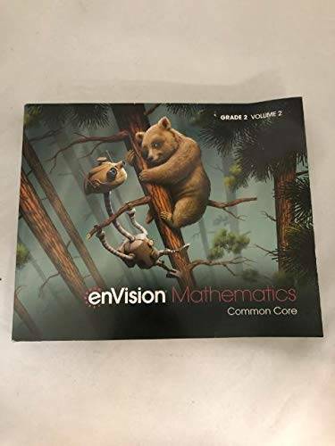 ENVISION MATHEMATICS 2020 COMMON CORE STUDENT EDITION GRADE 2 VOLUME 2 - GOOD