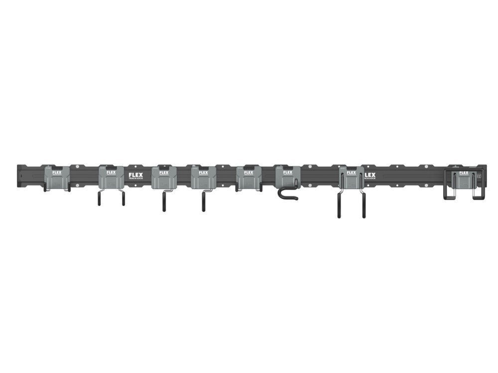 FLEX TRACK LOCK All Purpose Wall Storage Set 10 Pieces
