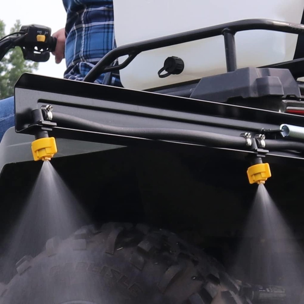 Long-Lasting 3/8" Polypropylene Elbow Nozzle with Check Valve Functionality