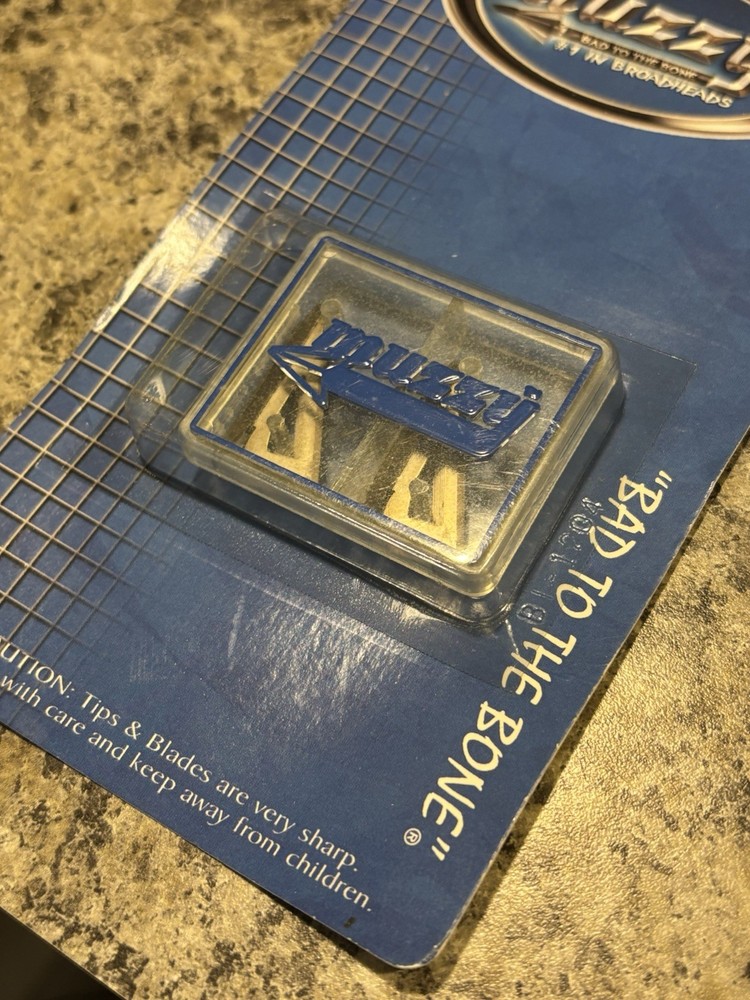 MUZZY #320 BROADHEAD REPLACEMENT BLADES 100gr (6-3 Blade Sets)