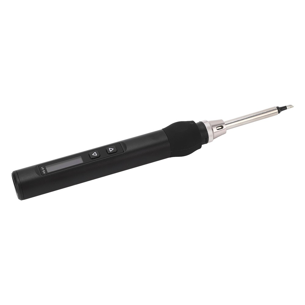 (Black)Electric Soldering Iron Digital Temperature Adjustable Fast Heating New