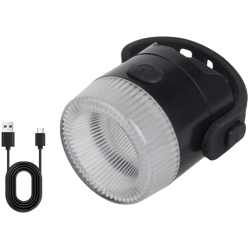 COB LED Bicycle Tail Light Rechargeable Type C Waterproof with Quick Strap