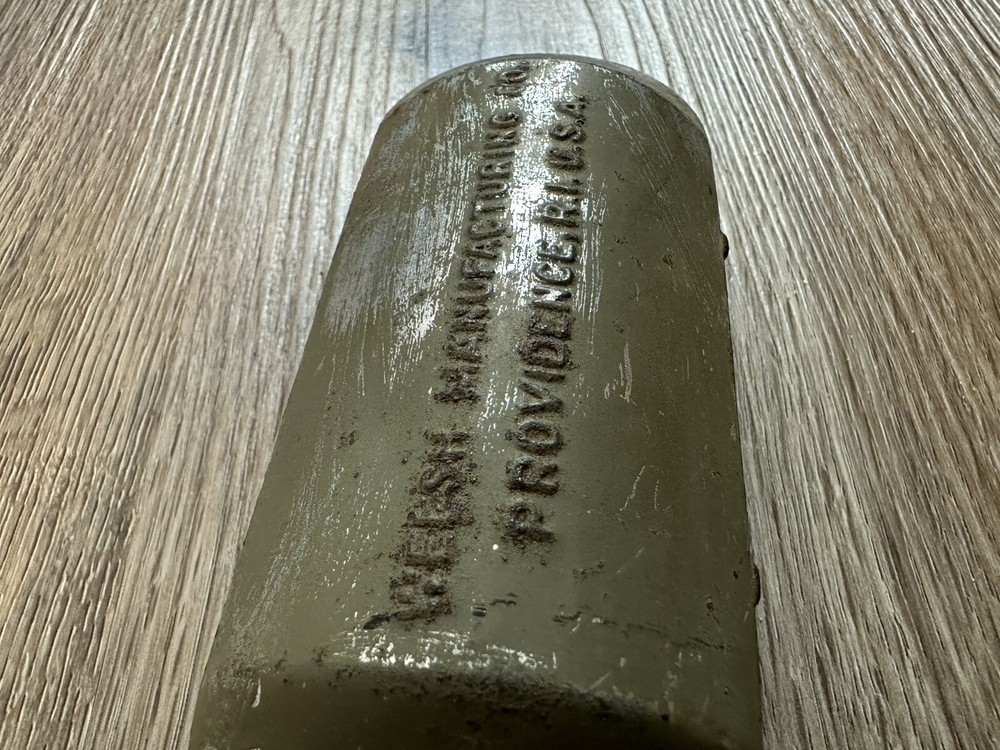 Rare WW2 US Army Air Force Welsh Manufacturing Providence R.I. Metal Goggle Case