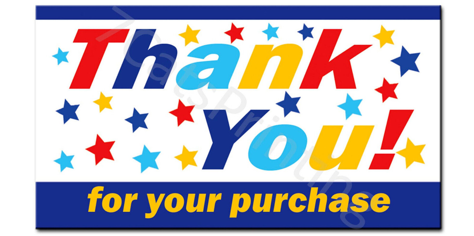 for eBay Thank You Cards Seller Notes